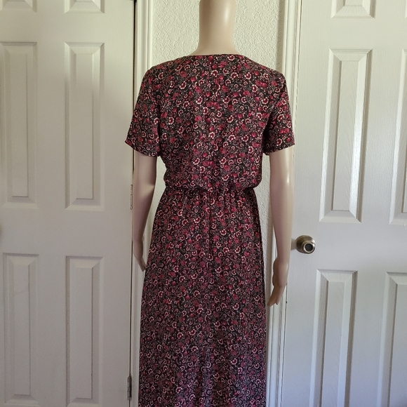 Danika Surplus Tie Front Maxi Dress - Picture 4 of 6